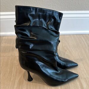 Jeffrey Campbell Guillame Black Boots